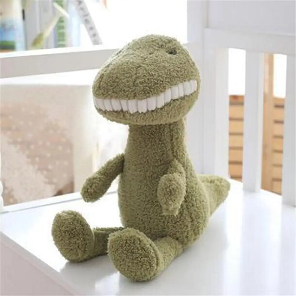

RCtown Funny Plush Toy Lovely Smile Big Teeth Animals Soft Stuffed Baby Dolls Children Appease Dolls Kids Birthday Gift #X0826