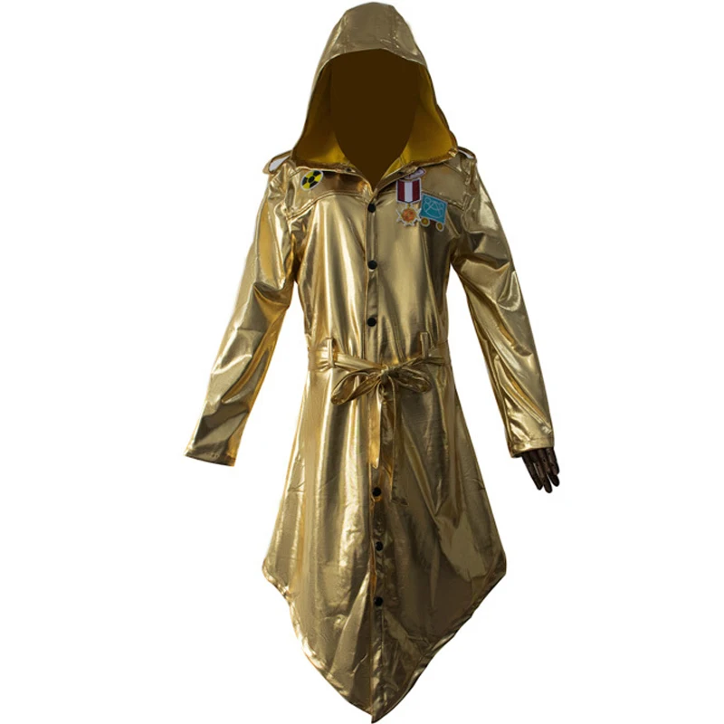 Пальто для игры PUBG костюм косплея золотистый тренчкот большой бегель съедобный