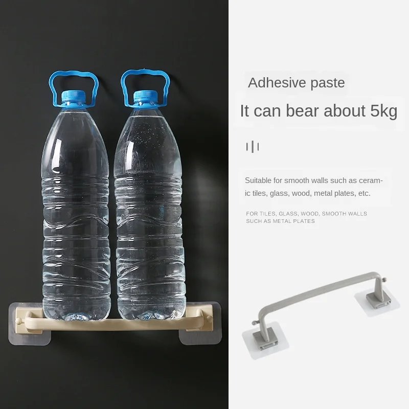 Вешалка для полотенец Полка на присоске ванной комнаты вешалка кухни туалета