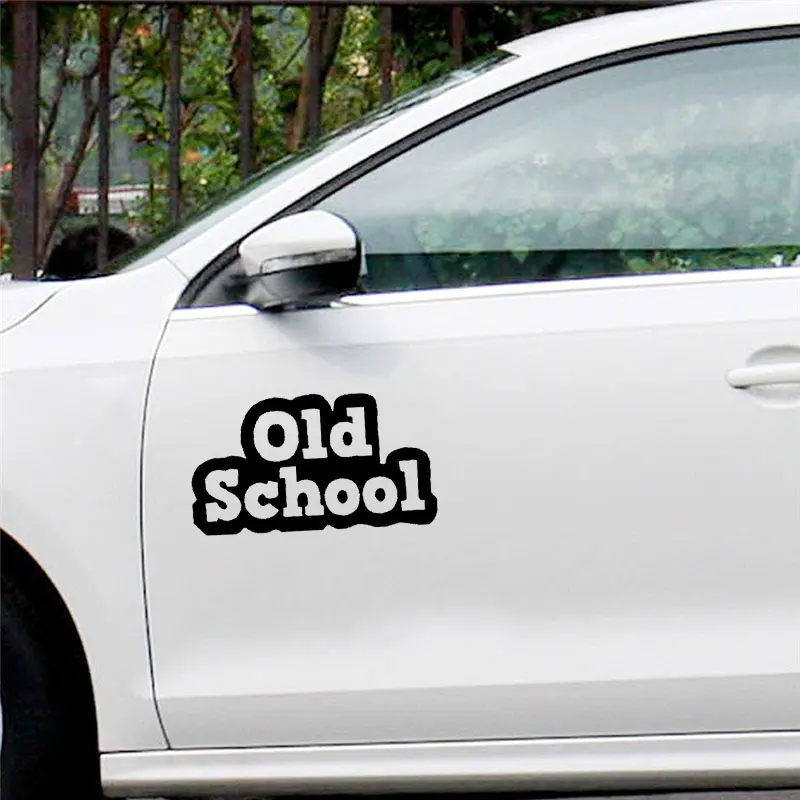 Виниловая наклейка на автомобиль старой школы персонализированные
