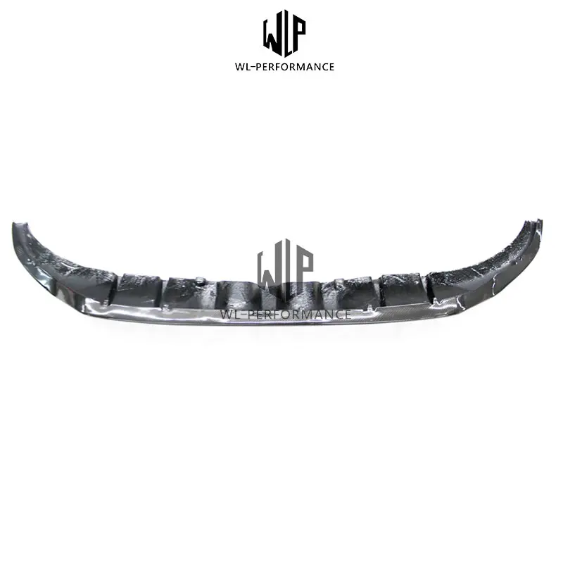 Golf 7 MK7 R400 углеродного волокна диффузор губа на задний бампер среднего вне