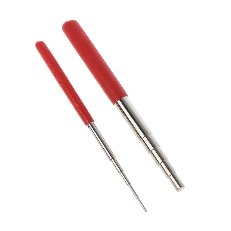 

2Pcs 10 Size Wire Ring Wrapping Step Mandel Loop Jump Metal Jewelry Forming Tool