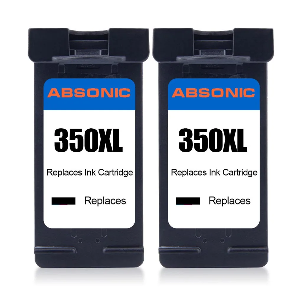 2PCS-350XL Black 2 шт. 350XL 351XL совместимые картриджи для hp 350 351 hp 350 hp 3510 Применение с чернилами hp Deskjet D4200 D4260 4260 D4360 C4200 J5730 5780 - Color: 2PCS-350XL Black