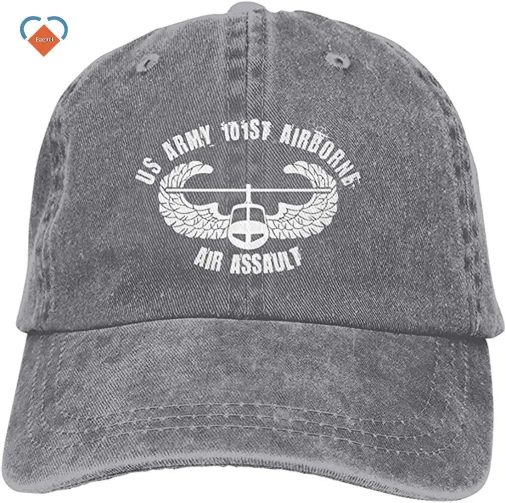 

USA Hats US Army 101st Airborne Air Assault Unisex Trucker Hats Dad Baseball Hats Driver Cap Black