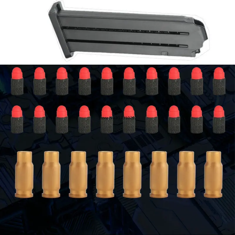 

Gun Parts Extra Accessories Bullet Case / Darts / Target for M1911 / Glock Desert Eagle Boy Toys Pistol Soft Bullets Airsoft