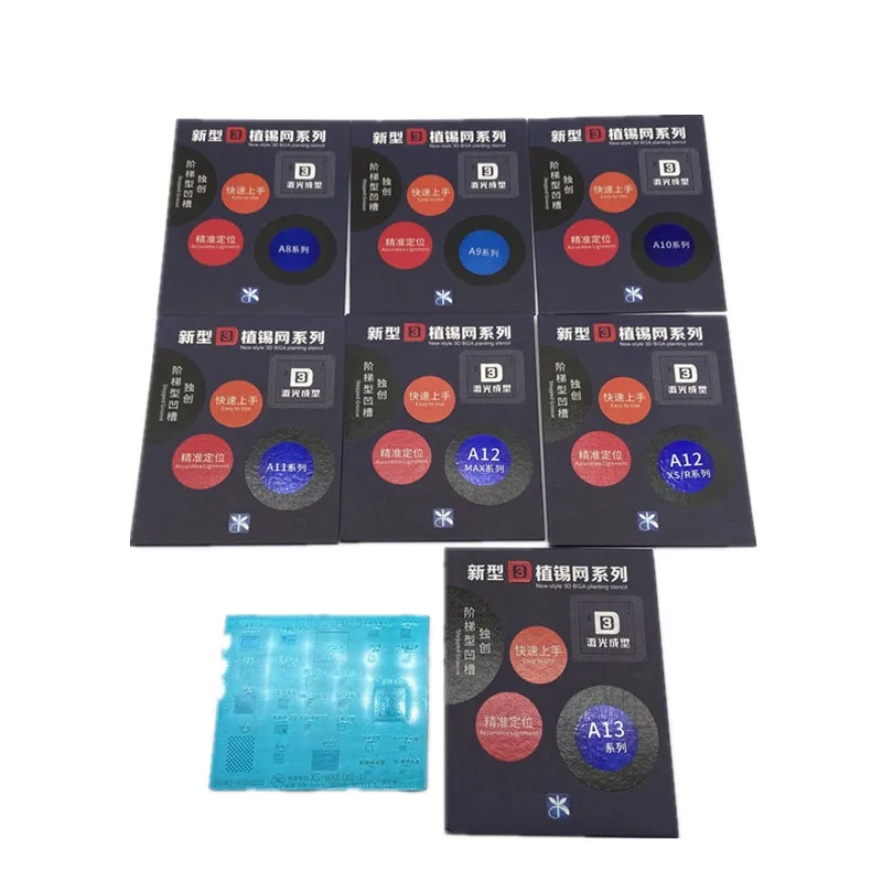 

3d-трафарет Mijing A8 A9 A10 A11 A12 A13 для iPhone 7 8 PLUS X XS MAX XR 11 PRO MAX