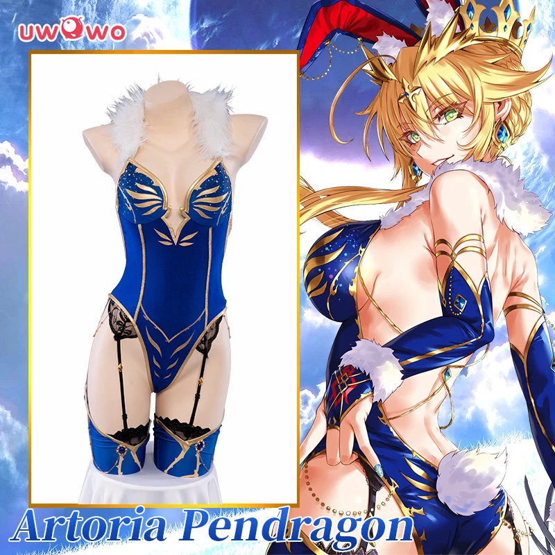 

Pre-sale UWOWO x sakiyamama Fate/GrandOrder FGO Artoria Pendragon Lancer Bunny Girl Ver. Cosplay Costume Sexy Uniform Suit