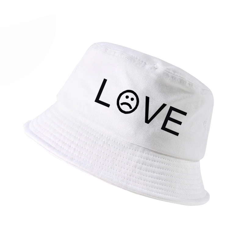 

Lil Peep fisherman hat Love lil.peep men hip-hop cap male Women sudaderas cry baby harajuku bucket hats Summer panama gorro