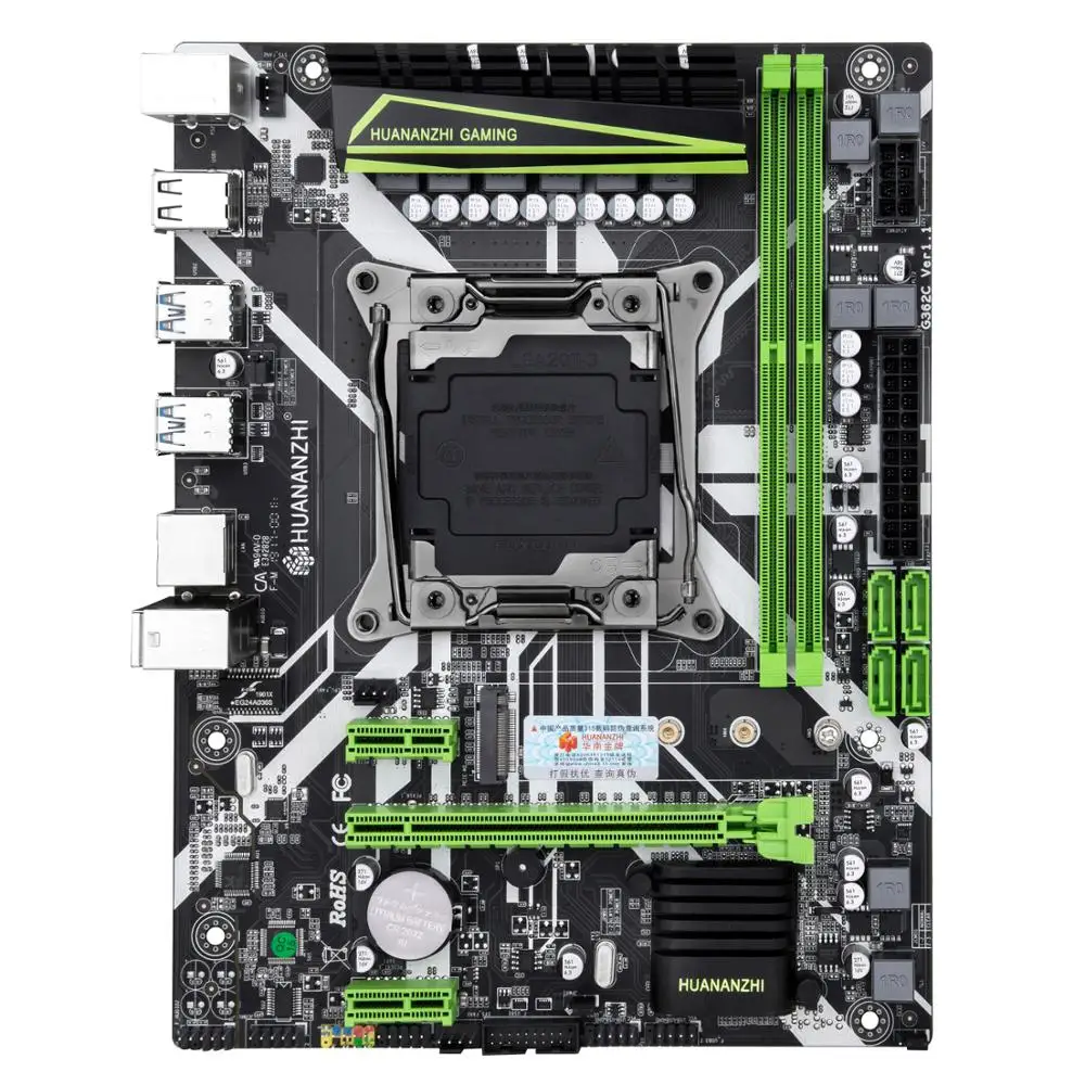 Verkauf HUANANZHI X99-8M Motherboard Unterstützt 2011-3 Volle Palette Von Prozessoren Und M.2 High-speed Interface