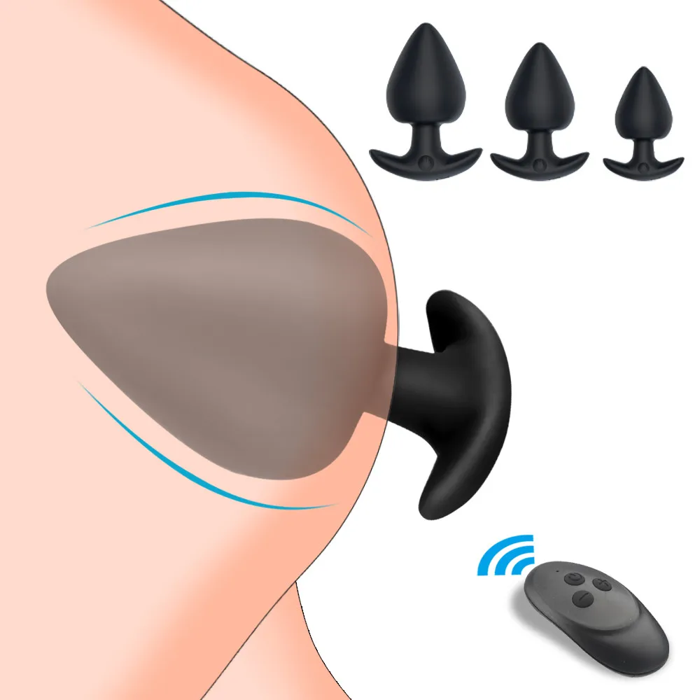 Анальный вибратор для человека Беспроводной дистанционного Управление