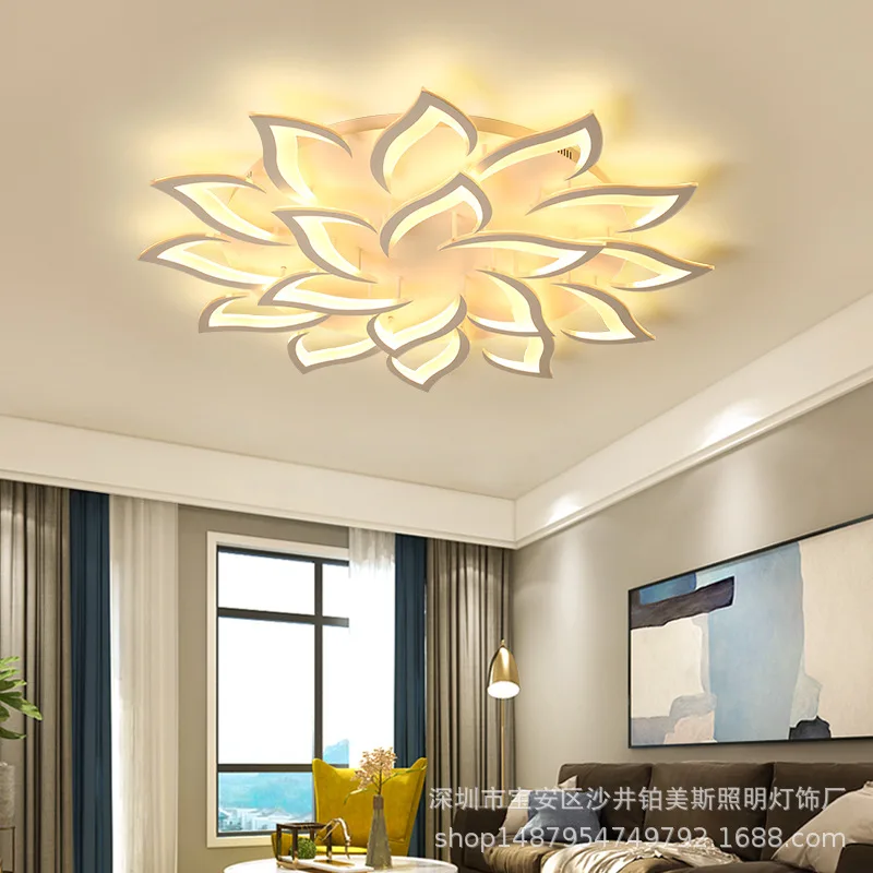 

Modern acrylic Ceiling Lights for Living room Bedroom Aluminum boby indoor home plafond Lamp flush mount ceilng lamp