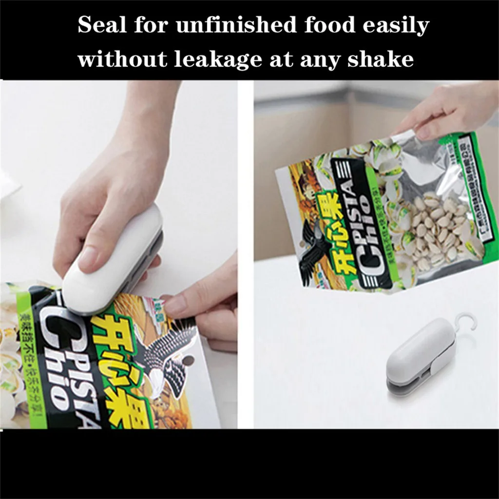 

Portable Sealing Tool Heat Mini Handheld Plastic Bag Food Bag Package Sealer Machine Household Multifunction Tool#W