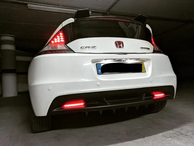 Светодиодный задний бампер отражатель светильник для Honda JAZZ Fit 2010 2013 CRZ CRV Acura TSX
