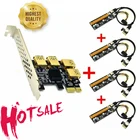 USB 3.0 PCI-E экспресс-карта Riser от 1x до 16x адаптер Райзера PCIE от 1 до 4 слотов PCIe карта-усилитель порта PCIE для майнинга BTC