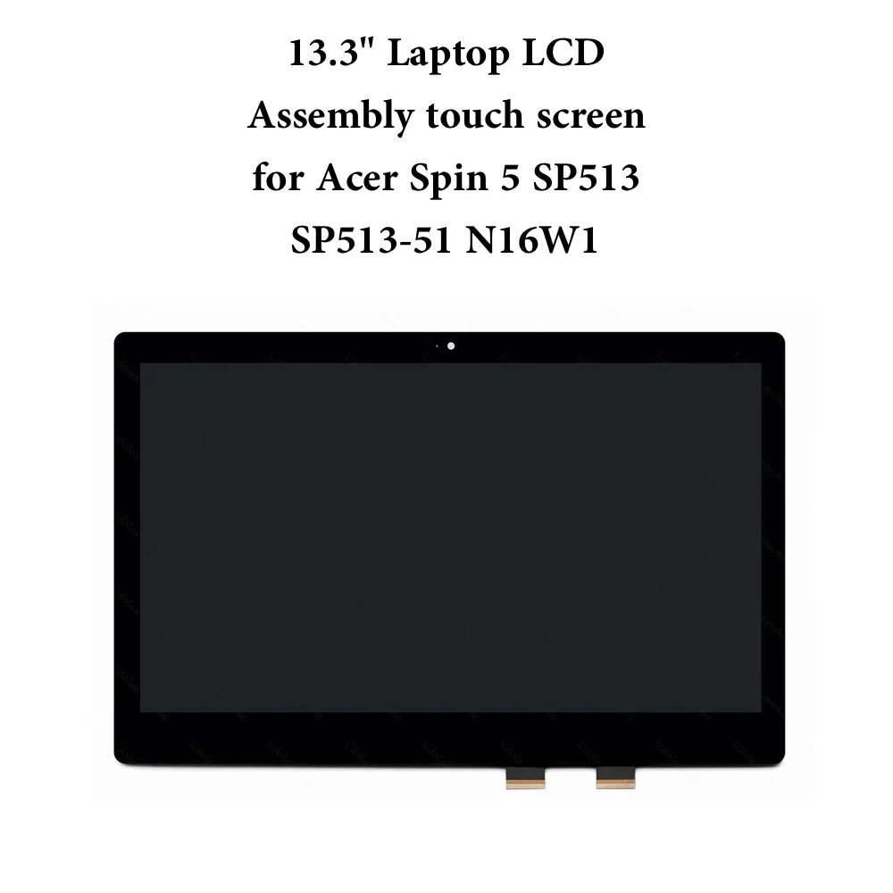 Сенсорный ЖК-экран в сборе для ноутбука Acer Spin 5 SP513 13 3 N16W1 LM133LF1L02 LM133LF1L01 LM133LF1L 30