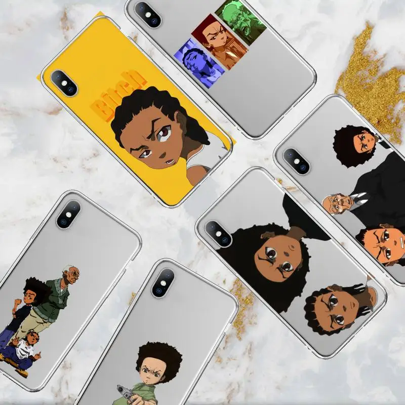

Прозрачный чехол Huey Freeman для Samsung Galaxy 20 S21 S30 FE Lite Plus A21 A51S Note20