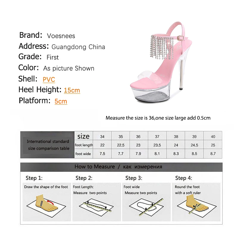 

Shuzumiao Female Shoes Stripper High Heels Women Sandals Fashion 2020 Summer New Platform Shoes Woman Transparent Heels