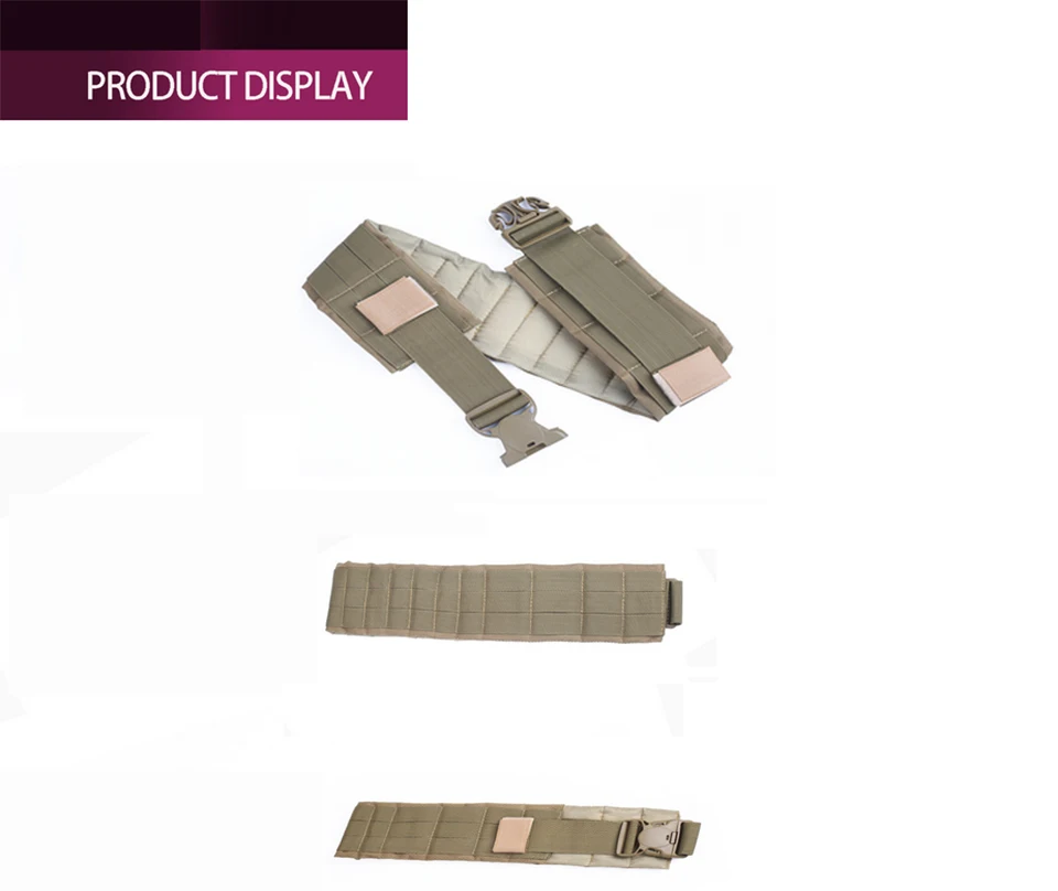 Мужской армейский Камуфляжный пояс тактический Внешний с подкладкой