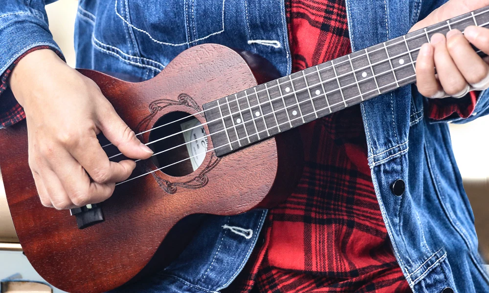 Сильный ветер укулеле 23 дюймов Ukelele концертный палисандр Акустическая гитара мини Гавайи полный комплект укулеле гитара для начинающих детей