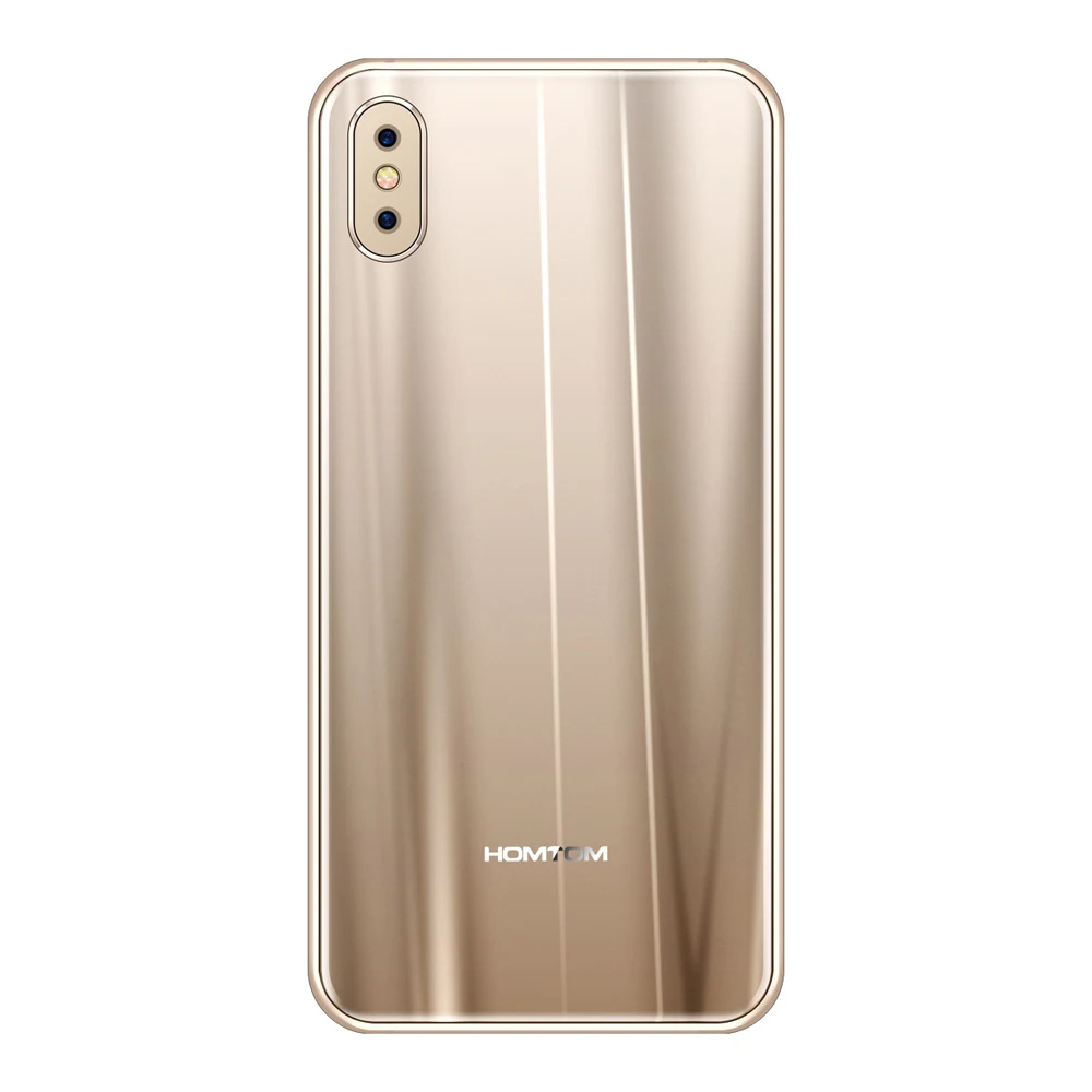 Мобильный телефон HOMTOM H10 Android 8,1, четыре ядра, 4 Гб ОЗУ, 64 Гб ПЗУ, 3500 мА/ч, 16 Мп+ 2 Мп, задняя камера, боковой смартфон с отпечатком пальца