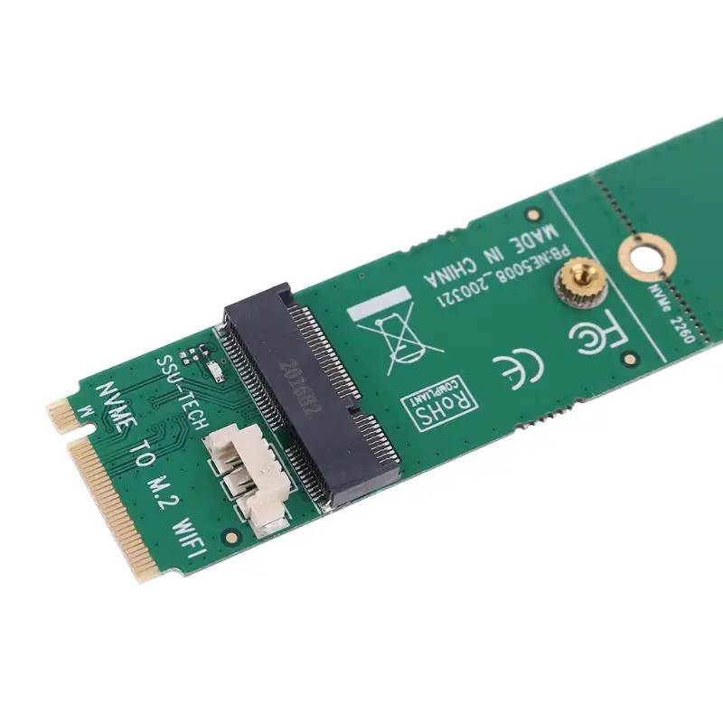 

AX200 Wireless Card with Kits NVME Mini Pcie PCIE Adapter 2974Mbps Bluetooth 5.0 AX200NGW 802.11ax/ac 160Mhz 2.4G/5G Windows10