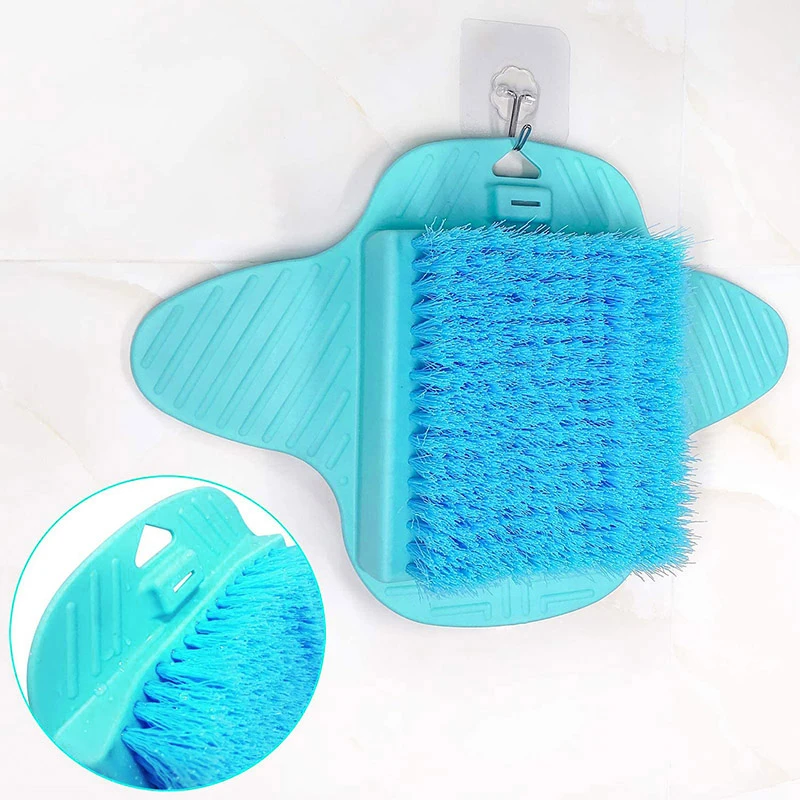 

Щетка с отшелушивающим эффектом душ щетина для нежной глубокой чистки ног скребок для ног очиститель скраб для тела Массажер спа для душа