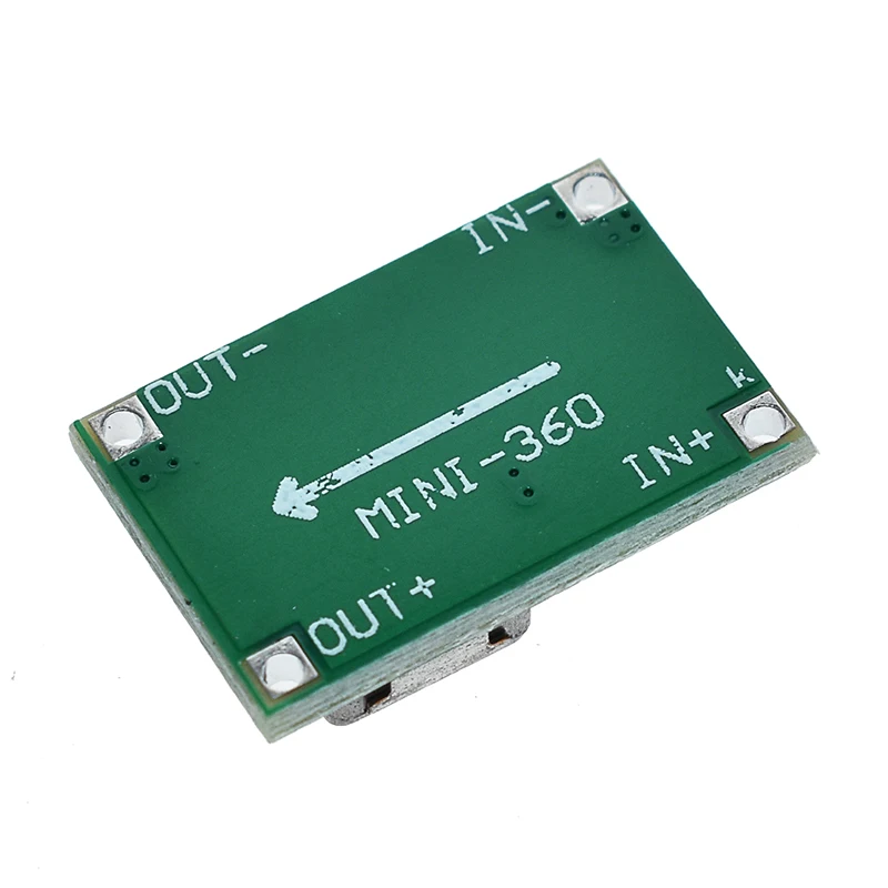 RC самолет модуль Mini 360 DC/DC понижающий преобразователь подпушка модуля 4,75 в-23 в до 1 V-17 в 17x11x3,8 мм LM2596 2A