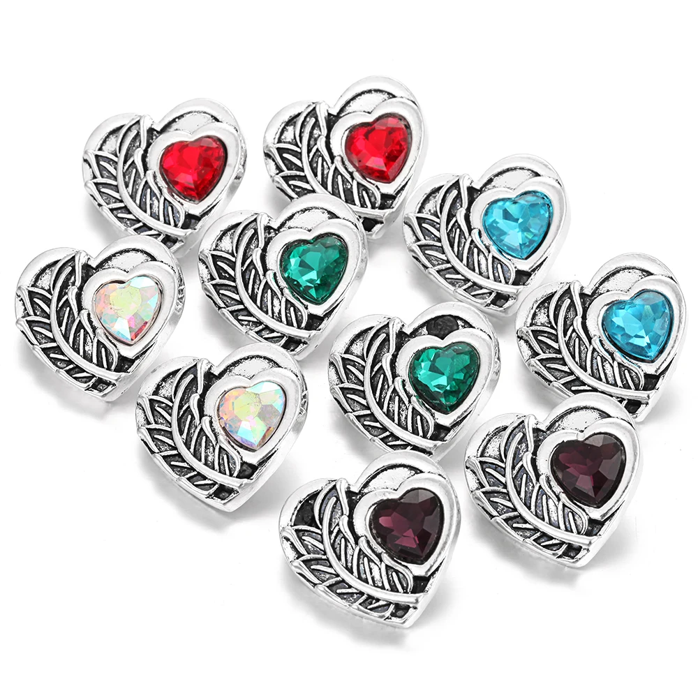 6 шт./лот Новинка 18 мм застежка ювелирные изделия горный хрусталь жемчуг Любовь