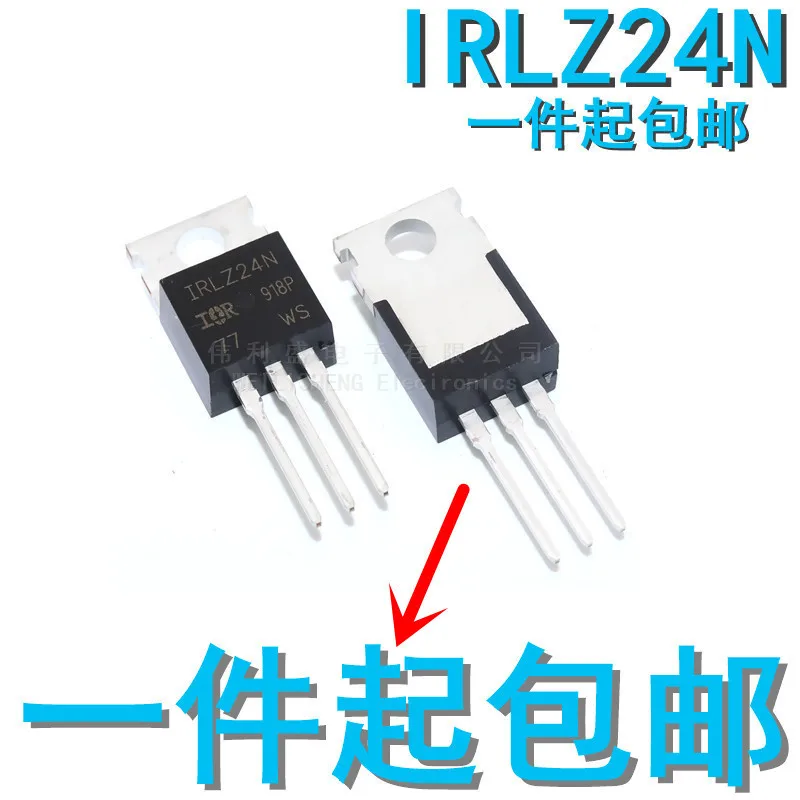 

10PCS/LOT New Spot Irlz24npbf Irlz24n Irlz24 Field Effect Transistor TO-220