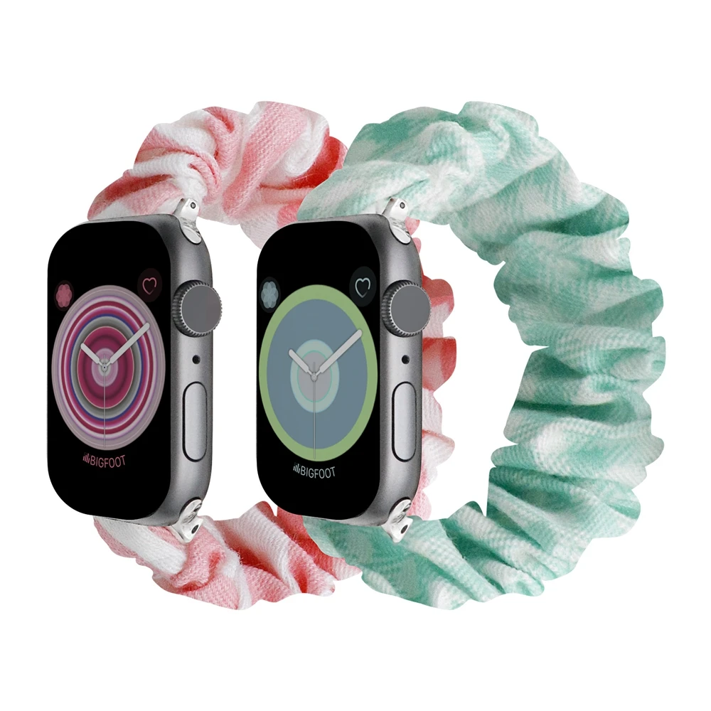 

Ремешок для Apple Watch Band 6 5 4 SE 44 мм 40 мм, эластичный спортивный браслет для Apple Watch Series 3 2 Iwatch 42 мм 38 мм