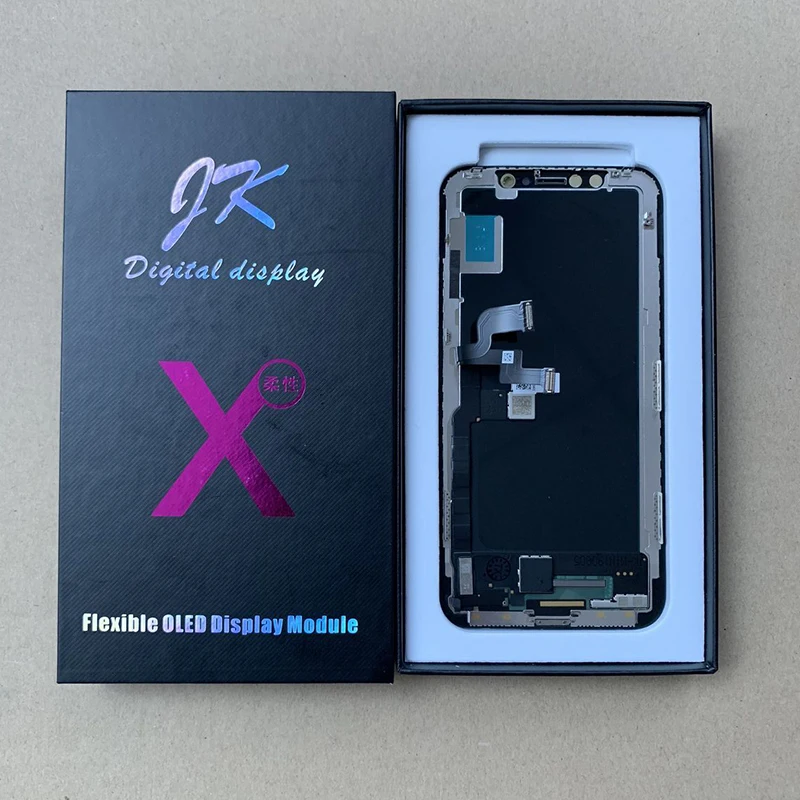 1 шт. Жесткий Мягкий OLED TFT дисплей сенсорный экран для Apple iPhone X XS Max ЖК-сборка дигитайзер сенсор Ремонт Замена