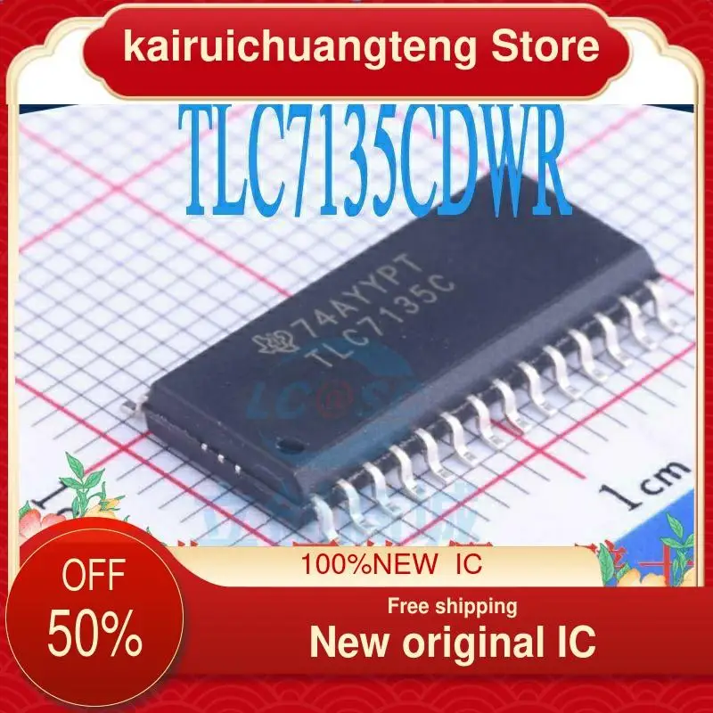 

(1 шт.) TLC7135CDWR SOP-28 TLC7135C новый оригинальный IC