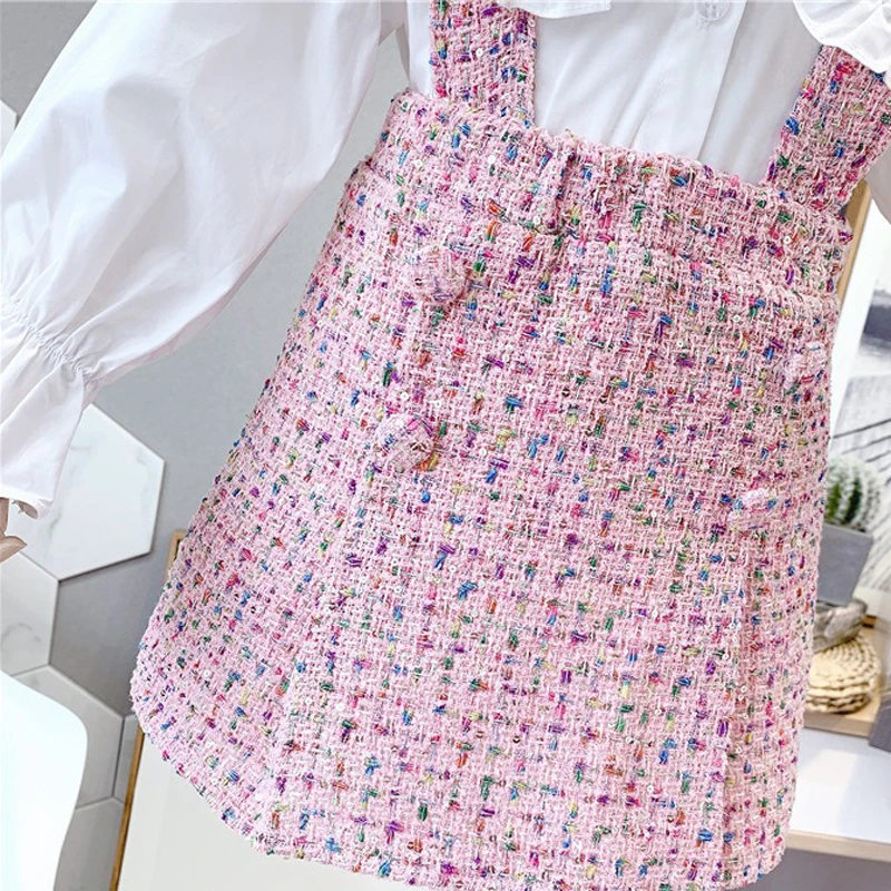 Костюм Humor Bear для девочек на осень новинка рубашка с длинным рукавом и большим