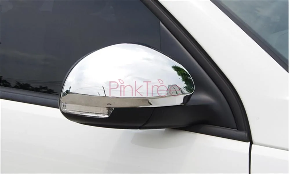 Чехол для бокового зеркала серебристого цвета 2010 2011 2012 2013 2014 2015 Volkswagen VW Tiguan