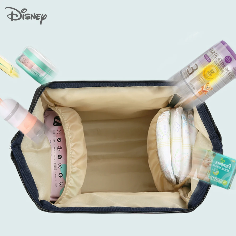 Рюкзак для подгузников disney, сумка для подгузников с изоляцией от USB, сумка для подгузников с Минни и Микки, большая емкость, сумка для путешествий, Оксфорд, для кормления ребенка, сумка для мам