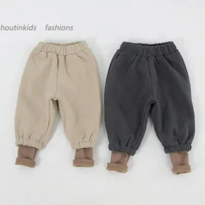 Коллекция 2019 года зимняя детская одежда в Корейском стиле Новые повседневные