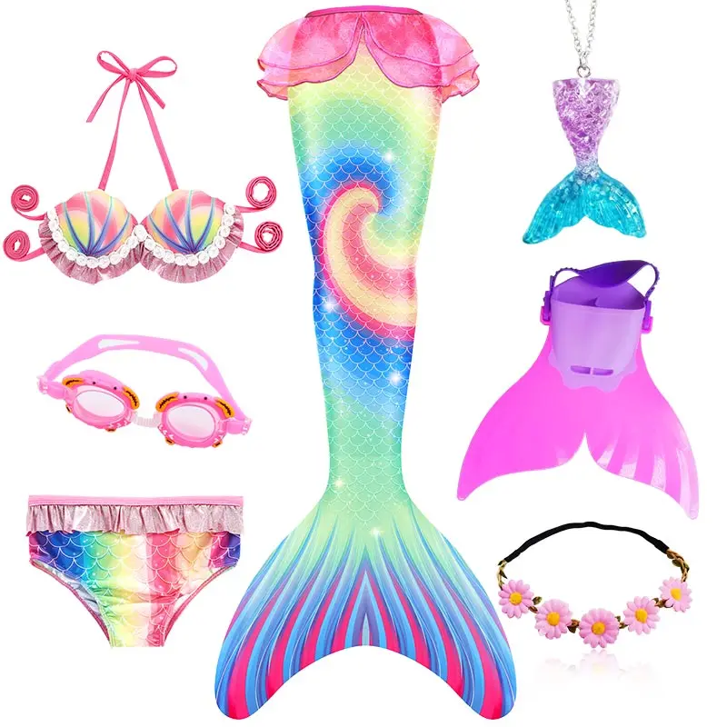 Хвост русалки для девочек: низкие цены купить в