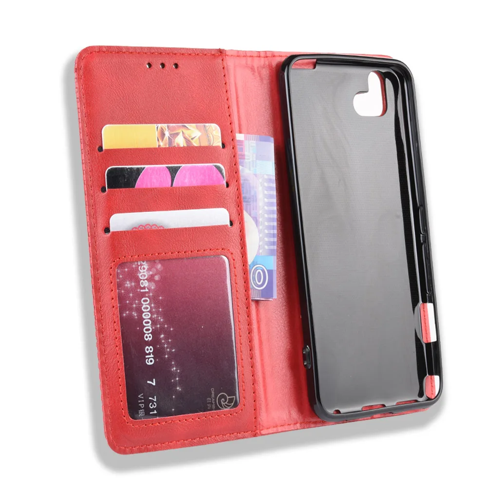 Для стрелки Fujitsu U Чехол в стиле ретро из искусственной кожи с откидной подставкой