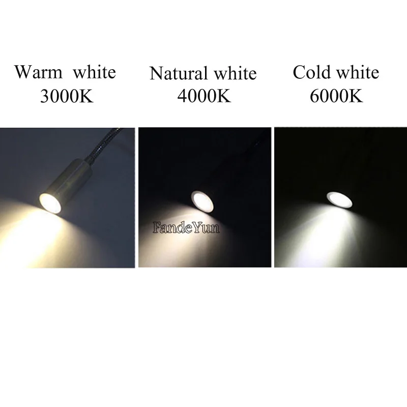 decorative wall lights New Design Reading Lamp LED Wall lamp 3W for Bedside Study Book Lamp Black Silver White wall light EU Plug Cord AC85-265V wall mounted lamp