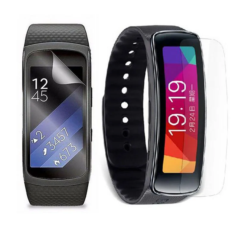 Anti-Scratch Soft TPU Ultra HD Clear Protective Film Guard For Samsung Gear Fit 2 Fit2 Pro R350/R360 Full Screen Protector Cover