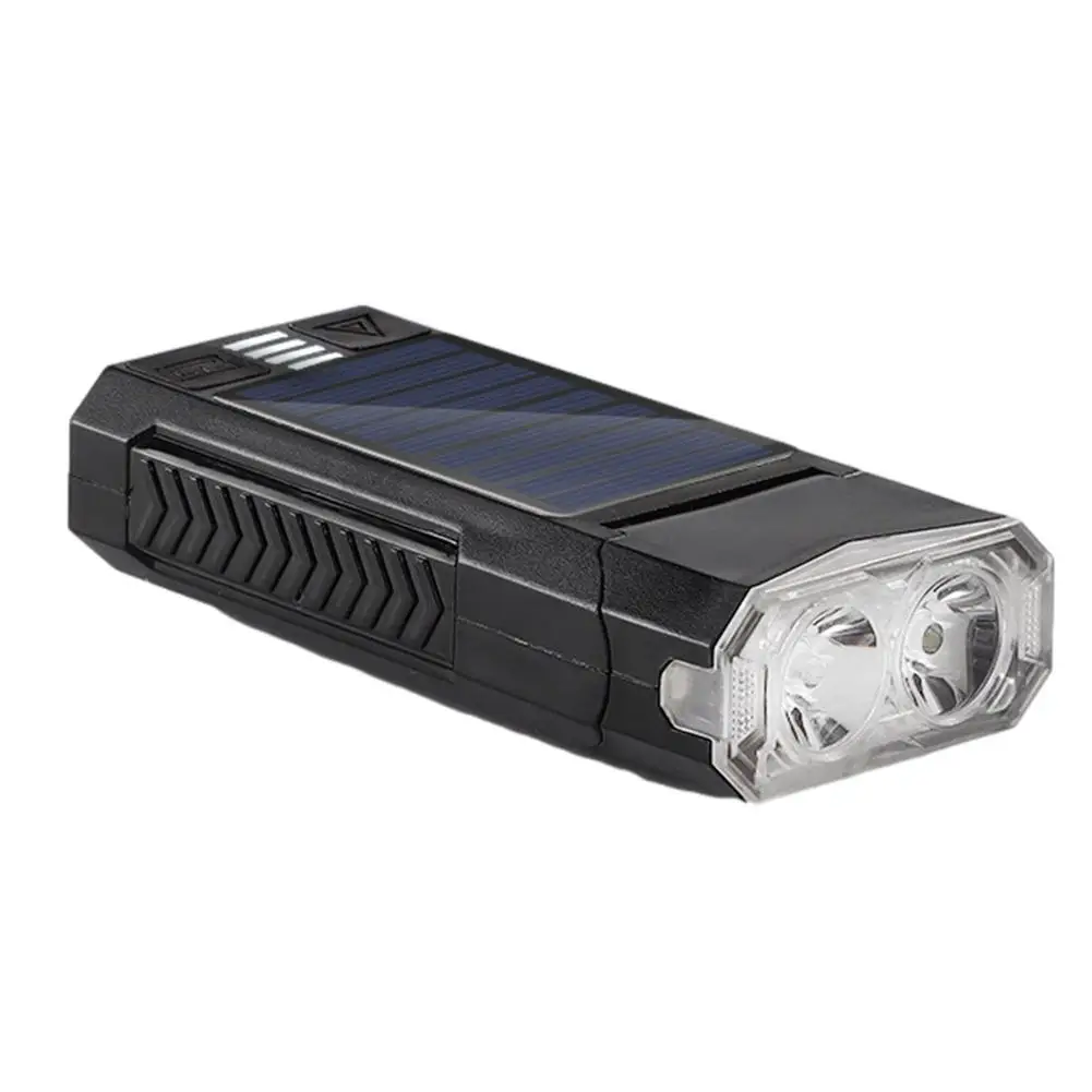 

Водонепроницаемый светодиодный велосипедный фонарь на солнечной батарее, 2-4000 мАч, дБ