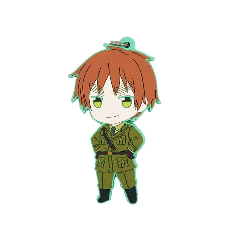Axis Power Hetalia аниме APH мир Мерцающая Униформа UK Ver резиновый брелок|Брелоки| |