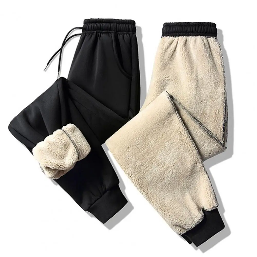 

Зимние мужские толстые спортивные брюки плюс бархатные брюки большого размера 7XL Тяжелые теплые спортивные брендовые облегающие повседнев...