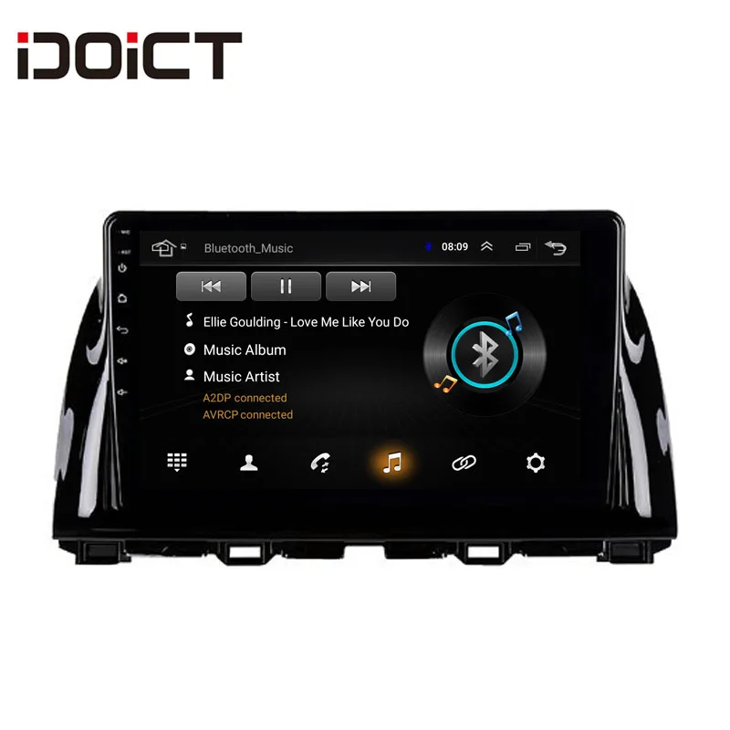 Автомобильный DVD плеер IDOICT Android 8 1 GPS навигация мультимедийный для Mazda CX5 CX 5 Radio 2013