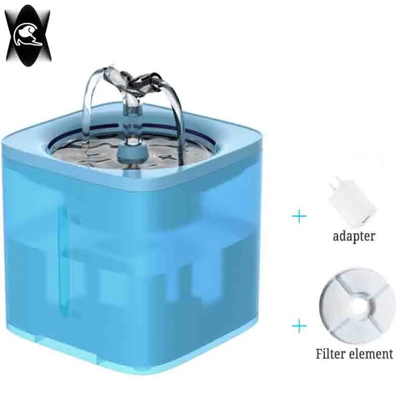 

NEW 2L Automatic Pet Cat Water Fountain Filter Dispenser Feeder Smart Drinker Cats Water Bowl Kitten Puppy Dog Drinking Supplies