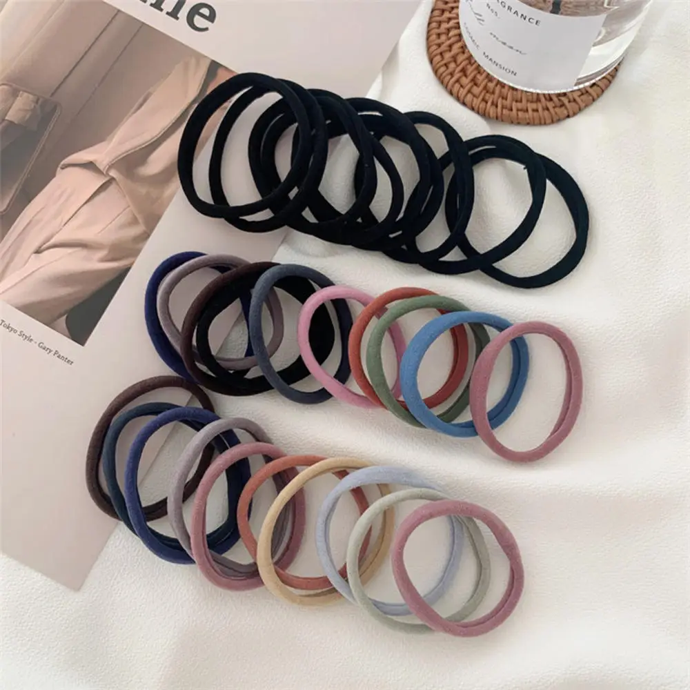 

Горячая Распродажа, хорошее качество, 10 шт./компл., эластичные резинки для волос для женщин и девочек, резинка для волос, аксессуары для волос
