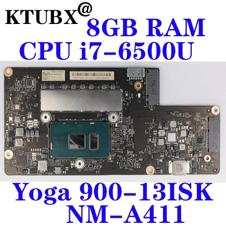 Прозрачная защита для экрана Lenovo Yoga 900-13ISK Материнская плата ноутбука NM-A411