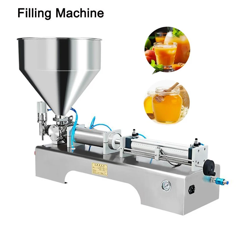 

Коммерческая многофункциональная машина для розлива жидкости, пневматическая машина для розлива соуса чили и кунжута