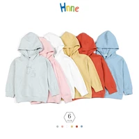 hnne 2021 autumn new hoodies children soft 240g shu velveteen fabric kids sweatshirts unisex girls boys comfortable tops