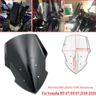 MT07 мотоциклетные ветровое стекло дефлектор с кронштейном для YAMAHA 2018 2019 MT-07 FZ-07 FZ07 MT 07 Moto аксессуары